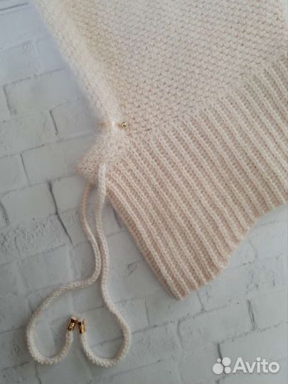 Капор капюшон из пуха норки