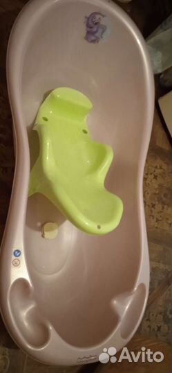 Ванночка для купания с горкой