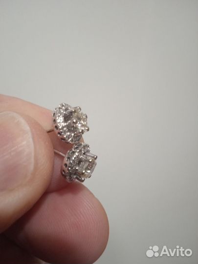 Серьги с бриллиантами