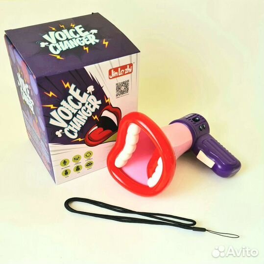 Рупор Улыбка с эффектом изменения голоса