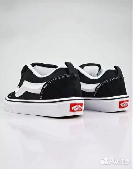 Кеды vans knu skool черные