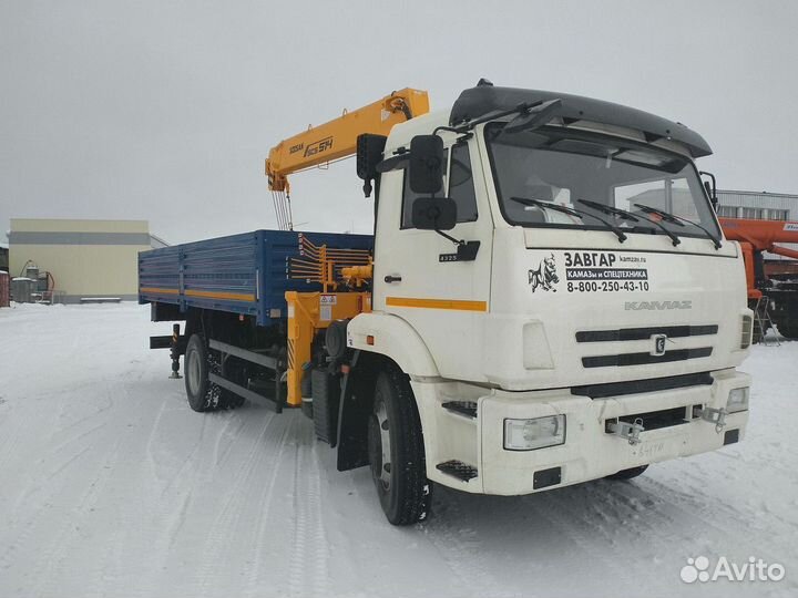 КамАЗ 43253 с КМУ, 2023