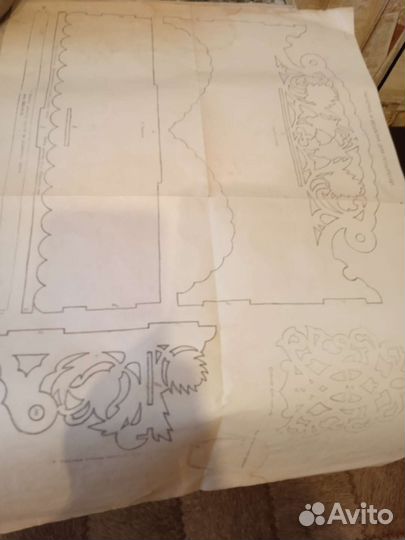 Альбом для выпиливания, 1956г