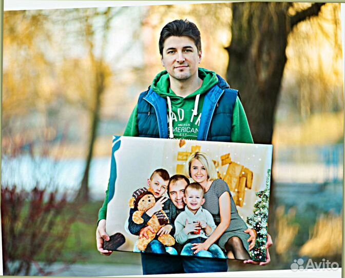 Портрет на холсте 30х40