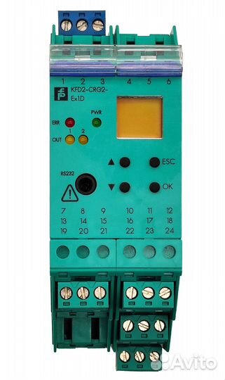 Барьер искрозащиты Pepperl+Fuchs KFD2-CRG2-Ex1D Тр