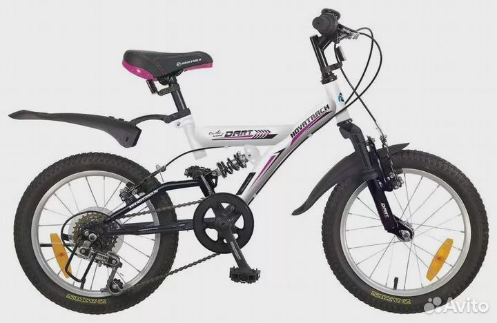 Велосипед novatrack dart 16