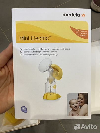 Молокоотсос medela mini electric