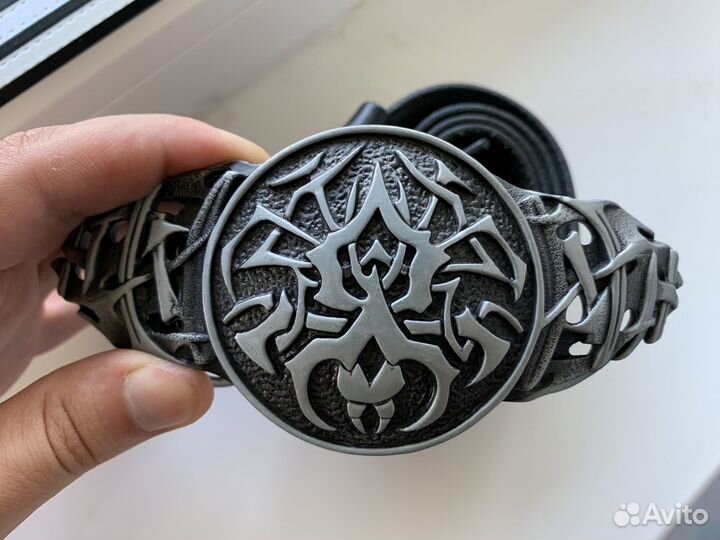 Ремень кожаный 105 см