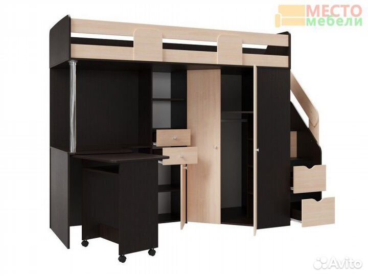 Кровать-чердак