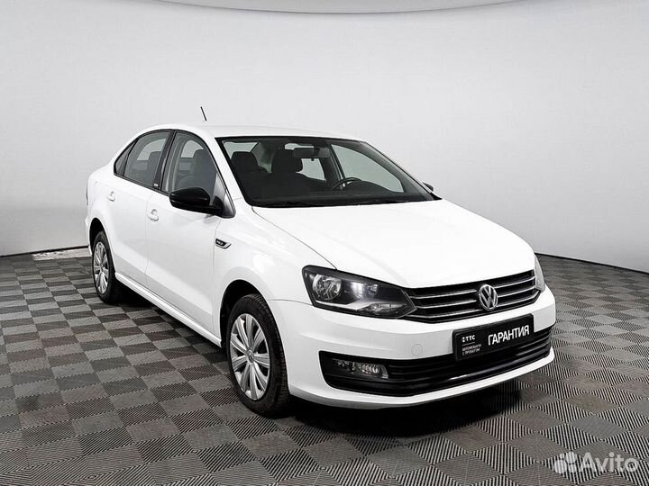 Volkswagen Polo 1.6 AT, 2017, 113 001 км