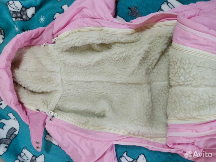 Зимний комбинезон для девочки