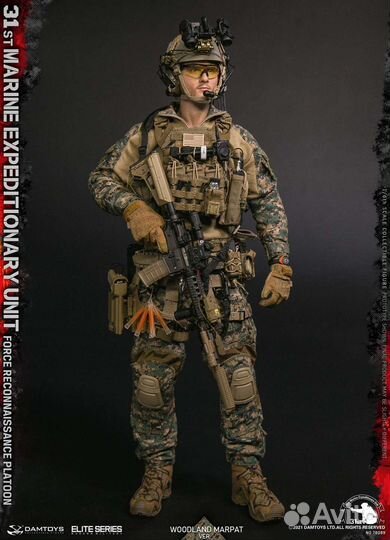 Коллекционная фигурка Damtoys 31st Marine
