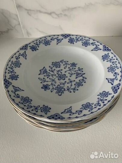 Тарелки*фарфоровые ГДР, Китай, и отечественные