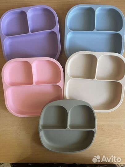 Силиконовая посуда для малышей