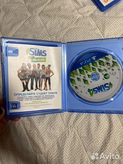 Sims 4 на ps4 диск