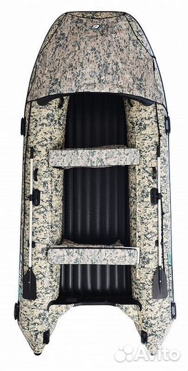 Лодка gladiator E420PRO camo (камуфляж)