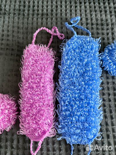 Мочалка ручной работы