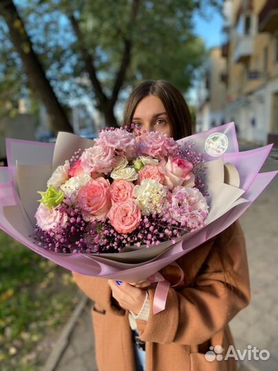 Бесплатная доставка цветов, розы, цветы, букеты