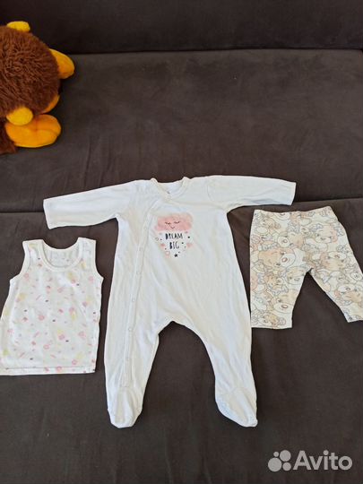 Одежда для девочки пакетом 80 86 92