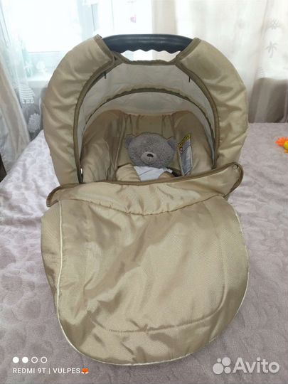 Автокресло переноска 0+ с вкладышем