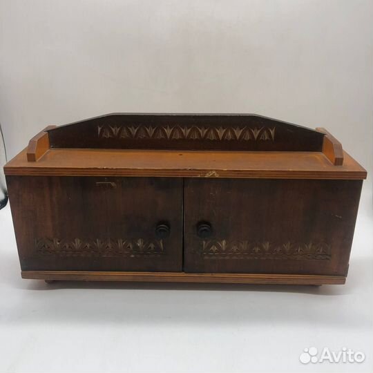 Деревянная полка, аптечка, СССР винтаж