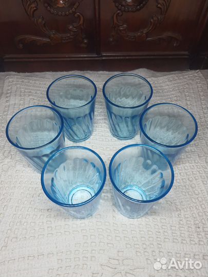 Советский винтаж. Набор стопок 6 штук