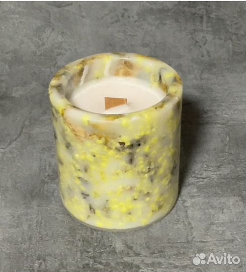 Ароматизированные свечи ручной работы. Подарок