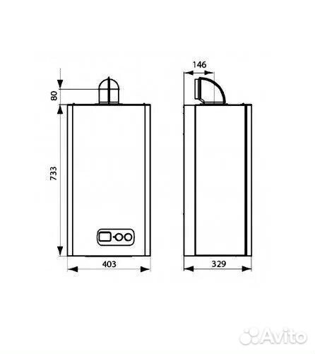 Газовый котел Hi therm Optimus 24