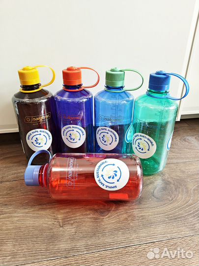 Бутылки Nalgene 1 л узкое горло