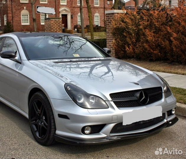 Губа передняя AMG Mercedes CLS W219