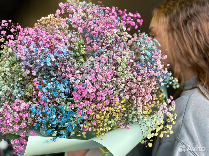 Букеты из гипсофилы Доставка Цветов гипсофила