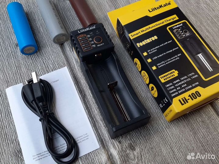 Зарядное устройство Liitokala lii-100B USB