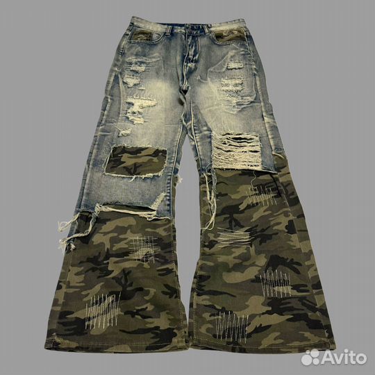 Клёш джинсы Rick Owens drkshdw