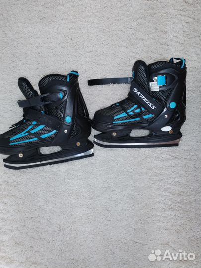 Коньки детские раздвижные 35-38р