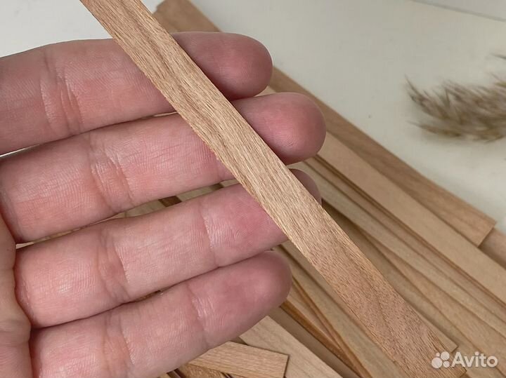 Фитили с треском из американской вишни