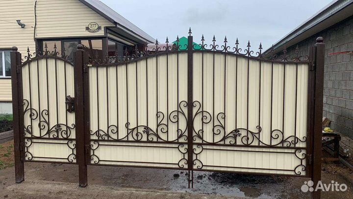 Кованые ворота и калитки