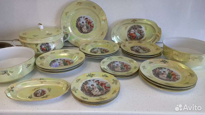 Столовый сервиз гдр Мадонна