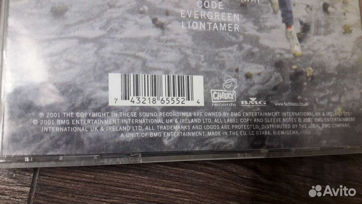 Cd Faithless Outrospective 2001 / EU