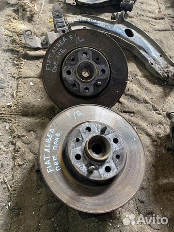 Кулаки передние fiat albea