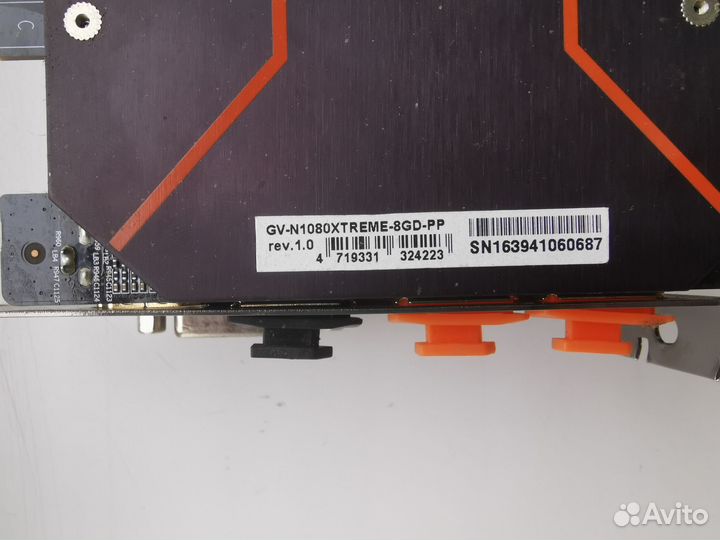 Видеокарта 1080 xtreme-8GB-PP