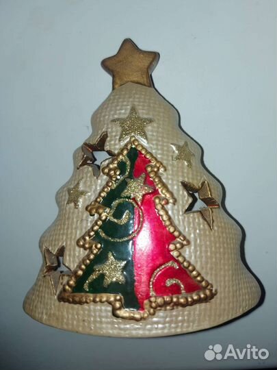 Подсвечник маленький новогодний