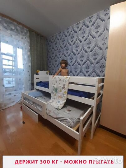 Двухъярусная кровать в детскую