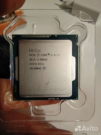 Процессор intel core i3 4150