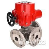 Кран шаровой DN.ru BV3232P(4pc) -FP-3WL-F-ISO-H Ду15 Ру16 полнопроходной трехходовой, нержавеющая ст