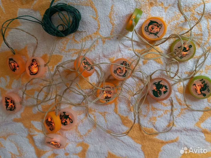 Гирлянда электрическая СССР