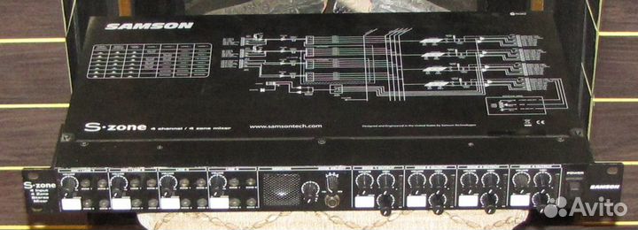 Микшер Samson USA S-Zone N382 Pro зонный пульт