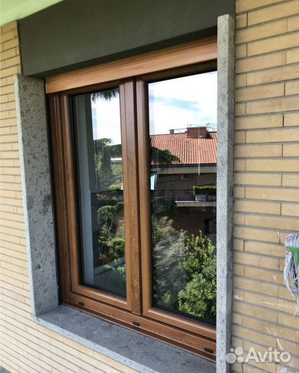 Деревянные окна со стеклопакетами