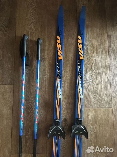 Лыжи детские + ботинки