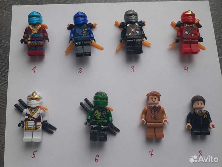 Lego минифигурки