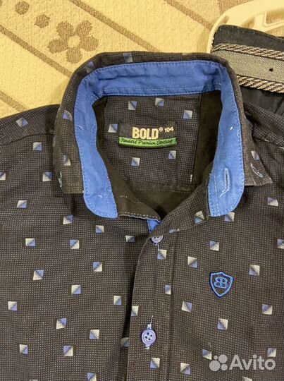 Костюм на мальчика (брюки, рубашка) 104